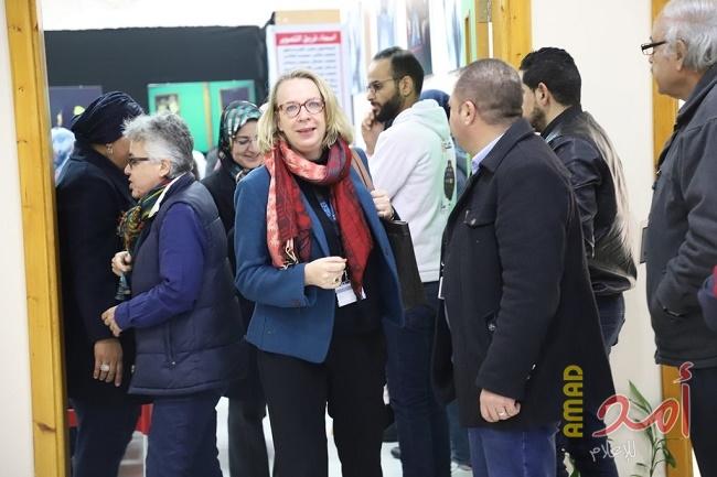 وفد من هيئة الأمم المتحدة للمرأة يزور جمعية الثقافة والفكر الحر