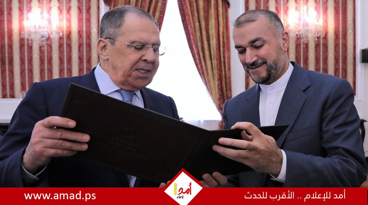وزير الخارجية الإيراني: موسكو وطهران تضمنان الانتقال إلى تسوية دبلوماسية في سوريا