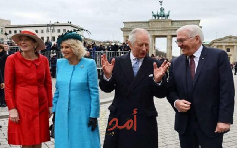 الملك تشارلز وعقيلته كاميلا يصلان ألمانيا بزيارة رسمية
