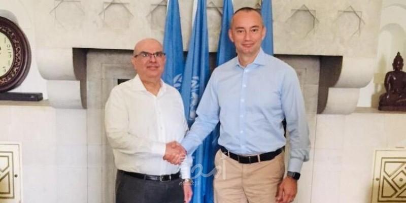 تفاصيل لقاء العمادي بملادينوف في القدس