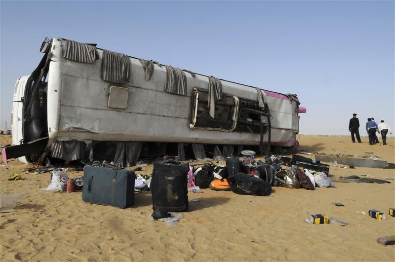 "واللاه": جماعة أنصار بيت المقدس وراء تفجير "أتوبيس طابا".. وارتفاع عدد القتلى الى 4