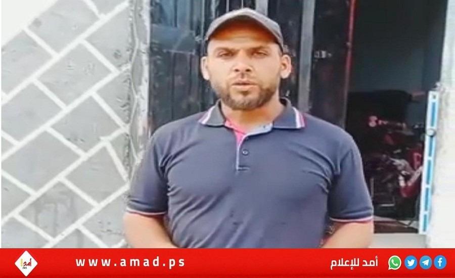 مواطن يكشف قيام حكومة حماس إبلاغه بهدم نصف من بيته في خانيونس - فيديو وصورة