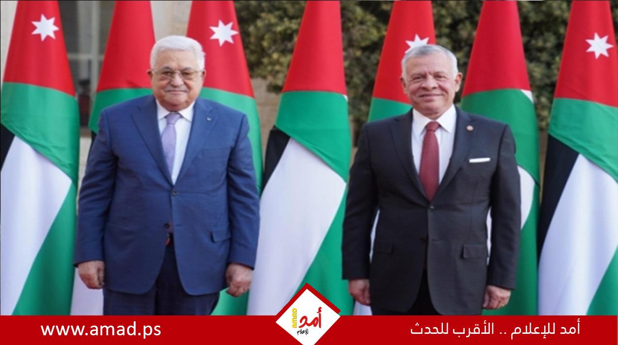 الرئيس عباس يهنئ العاهل الأردني بالذكرى الـ24 لعيد الجلوس الملكي