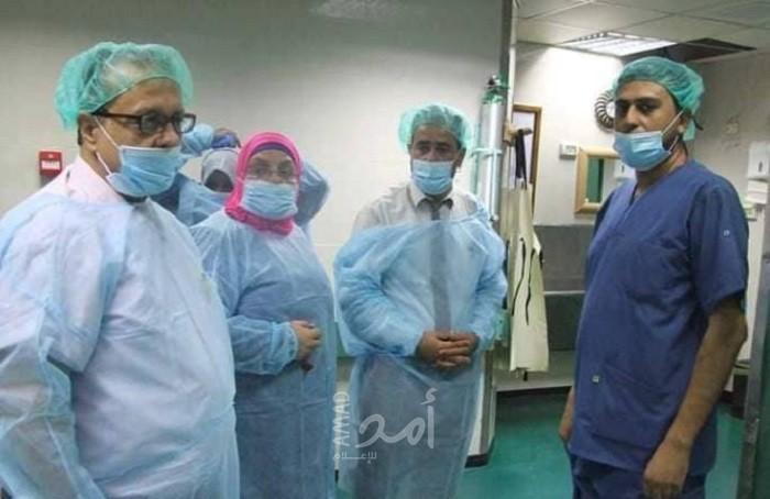 أبو سلمية: نسير بخطى ثابتة نحو تحسين خدمات مستشفى الولادة بمجمع الشفاء الطبي