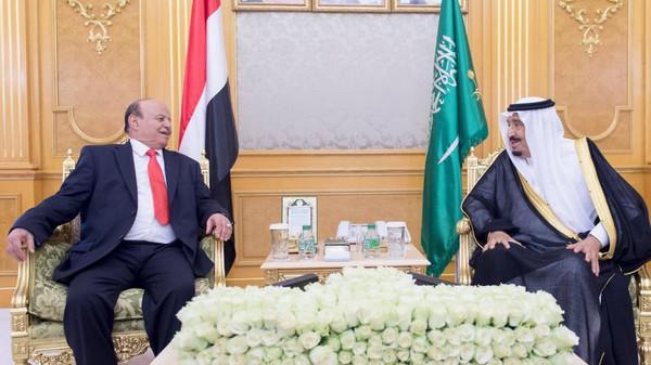 هادي يصل السعودية في زيارة غير معلن عنها