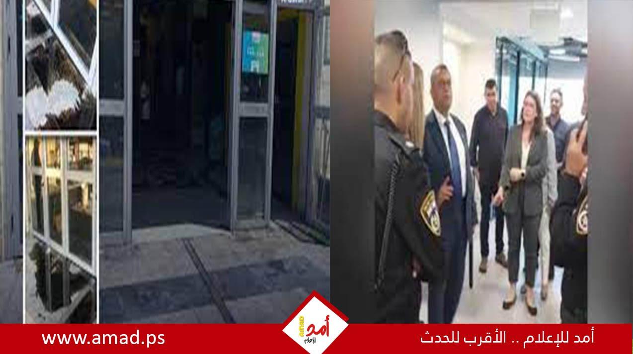 رئيس بلدية الاحتلال في القدس يقتحم مركزاً تجارياً في البلدة القديمة