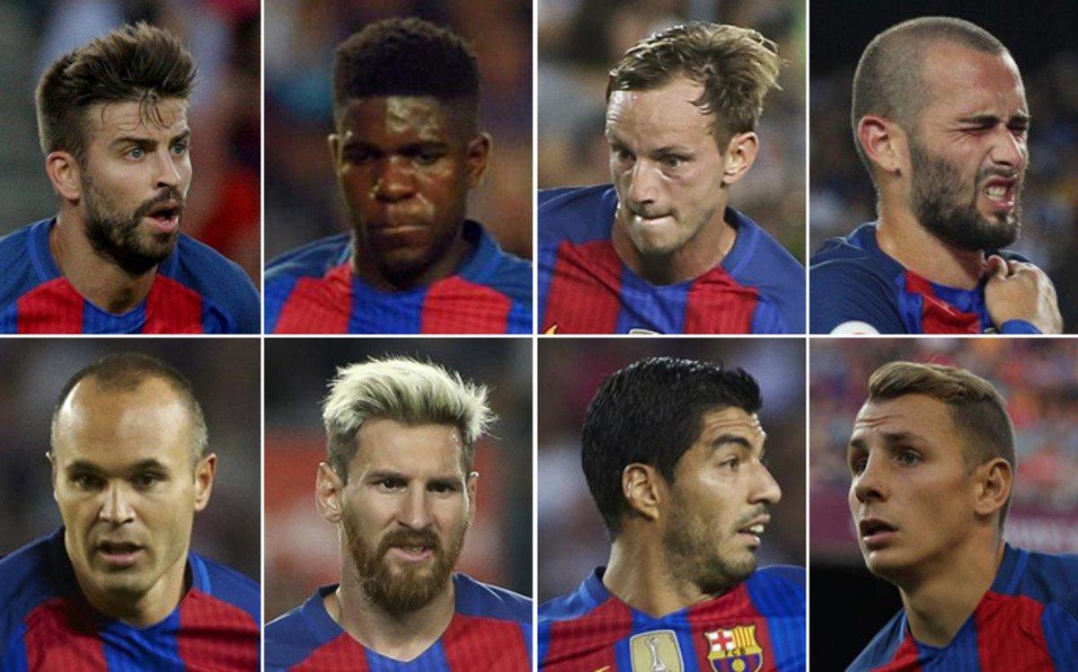 برشلونة مُهدد بخسارة 7 لاعبين من التشكيل الأساسى أمام ديبورتيفو