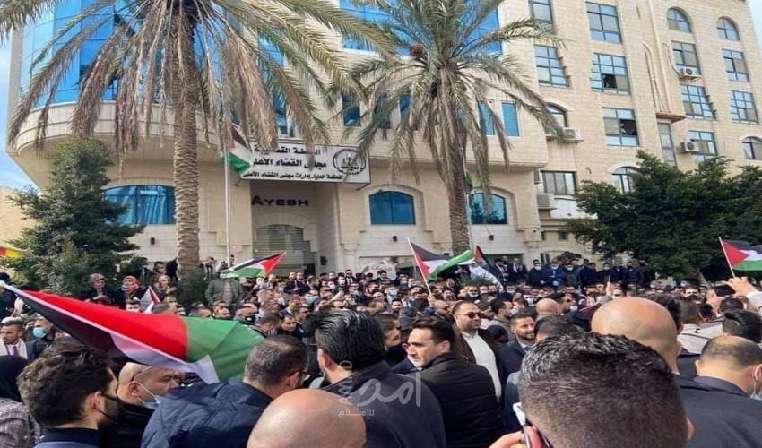 فصائل منظمة التحرير تؤكد دعمها لموقف نقابة المحامين