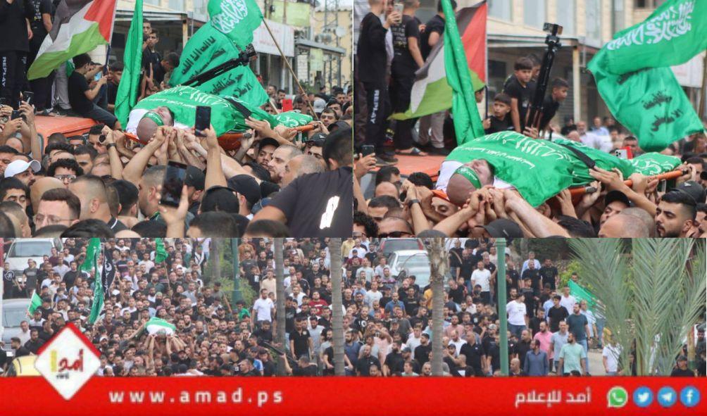 قلقيلية تودع الشهيد "قسام عبد الحافظ" وسط غضبٍ شعبي