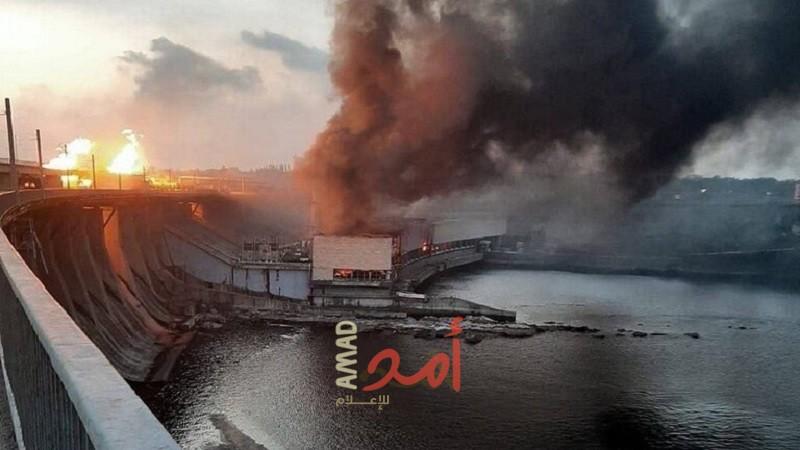 أكبر هجوم على مواقع الطاقة وإصابة أكبر محطة كهرومائية في أوكرانيا