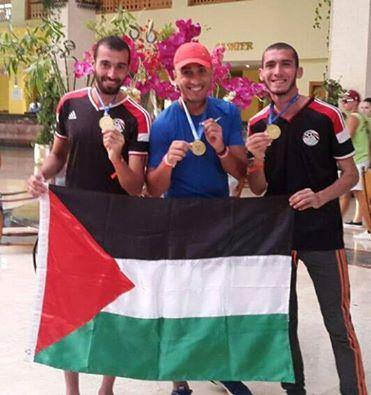 الكابتن أكرم سهمود نجم المنتخب الفلسطيني لألعاب القوى ينال عضوية الخماسي الحديث عالمياً