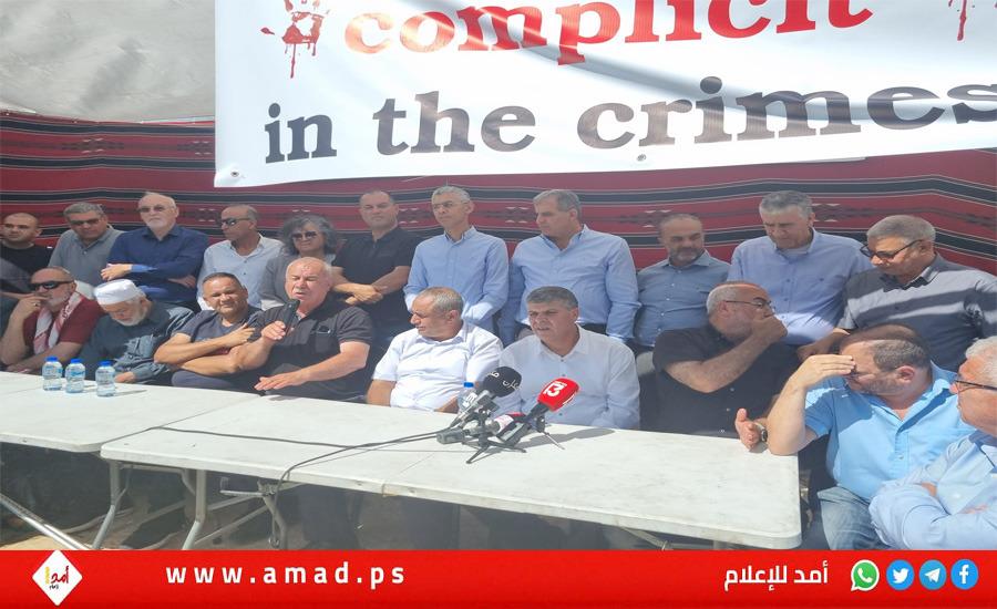 خيمة الاعتصام ضد العنف والجريمة: ثلاثة أيام من مخاطبة الرأي العام وخطوات مستقبلية!