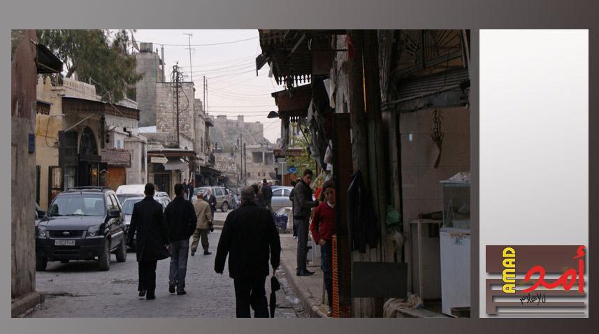 انفجار في ساحة سعد الله الجابري وسط حلب
