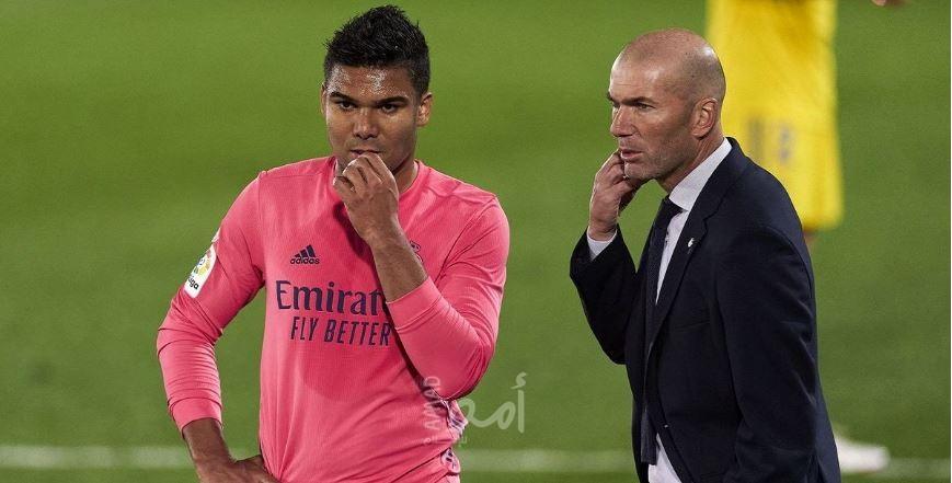 كاسيميرو يعود لتدريبات ريال مدريد بعد شفائه من "كورونا"