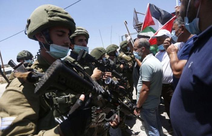 بالأسماء.. إصابة العشرات من المواطنين بعد مهاجمة جيش الاحتلال لمسيرات في الضفة