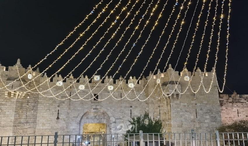 رمضان في القدس: استعدادات التجار وزينة البلدة القديمة - صور