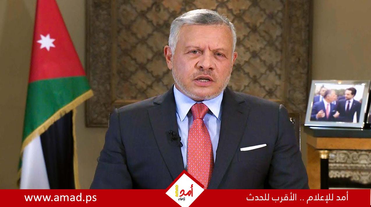 الملك الأردني يؤكد ضرورة التوصل لوقف فوري لإطلاق النار في غزة