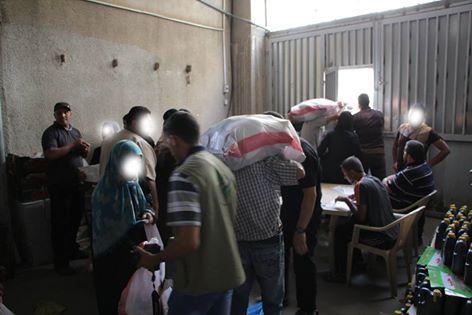 زكاة الدرج تواصل مشروع " السلة الغذائية الرمضانية "