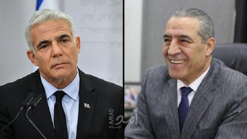 في أول لقاء منذ تشكيل حكومة بينيت..الشيخ يجتمع مع لابيد