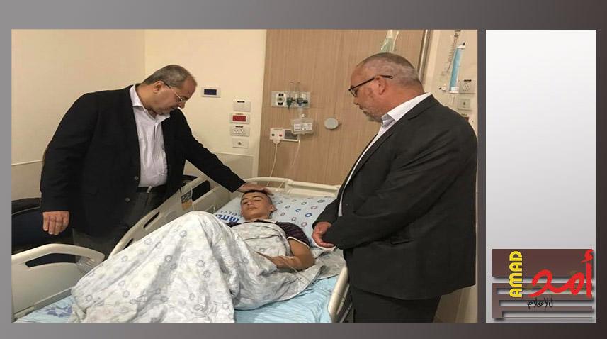 النائبان الطيبي والسعدي ينظمان زيارة تضامنية لقرية العيسوية في القدس