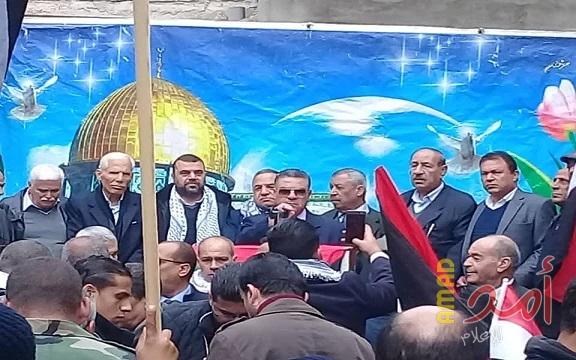 صور .. مسيرات جماهيرية داخل المخيمات الفلسطينية في سوريا إحياءً ليوم الأرض