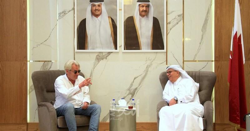 العمادي يستقبل المنسق الخاص للسلام في الشرق الأوسط