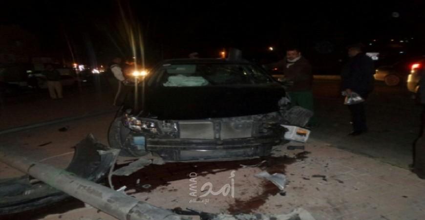 إصابات وأضرار مادية جسيمة بحادث مروع في مدينة غزة