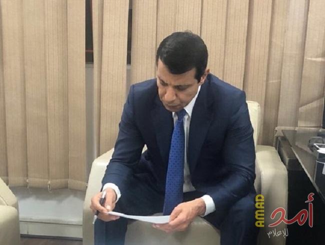 رسالة نواب كتلة فتح البرلمانية لــ النائب"دحلان" بشأن معبر رفح