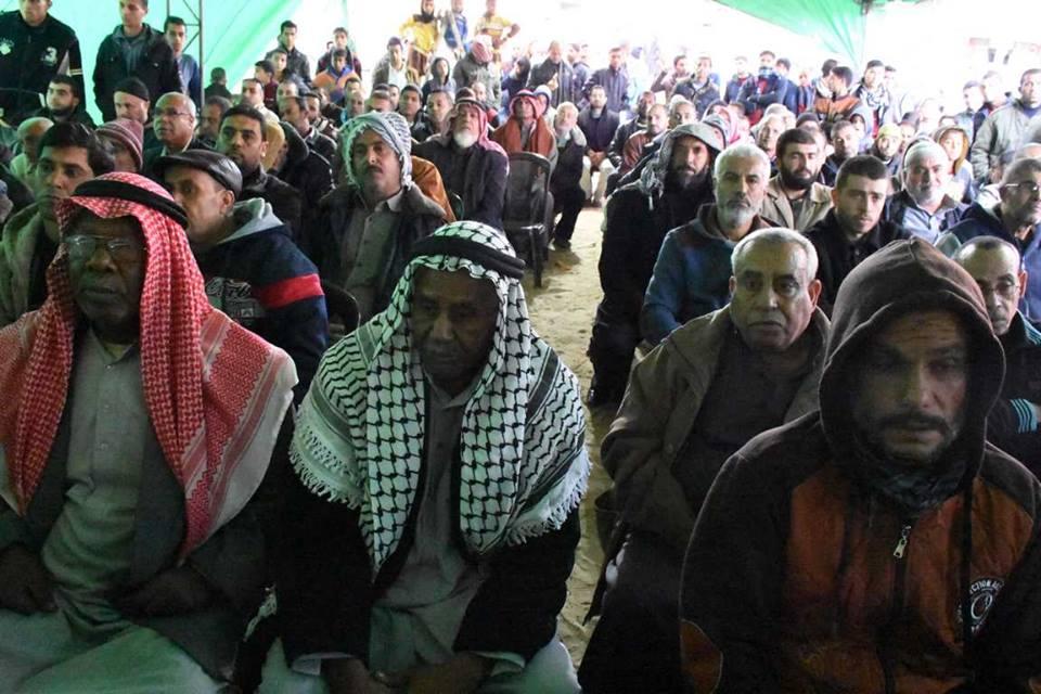 صلح عشائري جماهيري في قرية الزوايدة