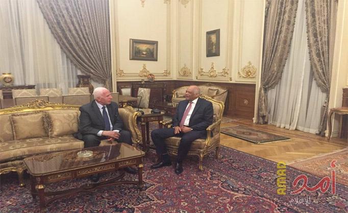 الأحمد يلتقي وزير الخارجية المصري ورئيس مجلس النواب لبحث أخر تطورات القضية الفلسطينية
