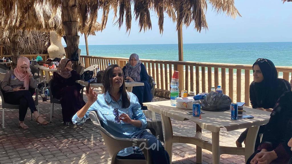فلسطينيات تنفذ عده لقاءات مفتوحة  لدعم نفسي للصحافيات - صور