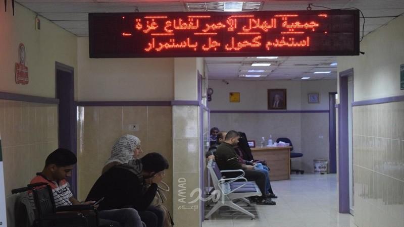 جمعية الهلال الأحمر بغزة تنشر الوعي الصحي وتثقف المواطنين عن فيروس كورونا