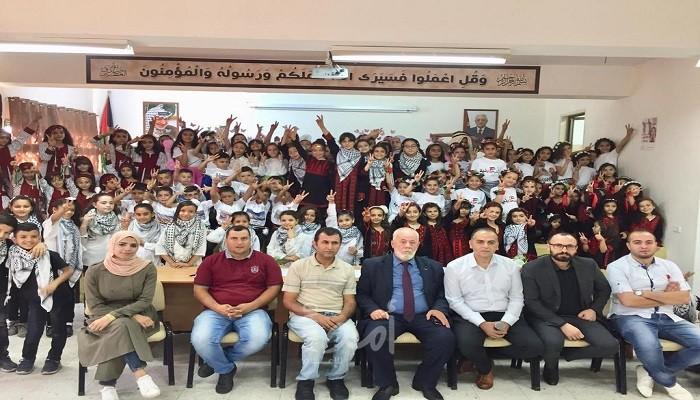 تربية قلقيلية تنفذ مسابقة الدبكات التعبيرية لطلبة المرحلة الدنيا