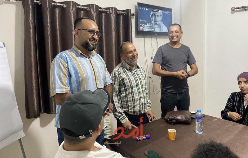 خانيونس: شباب الأمة ينفذ البرنامج التدريبي "كيف أكون مبادراً ريادياً"