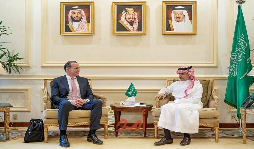 وزير الخارجية السعودي يلتقي المبعوث الأميركي للشرق الأوسط وشمال أفريقيا