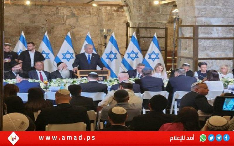 نتنياهو لعباس: نحن هنا قبل لندن وواشنطن..ومن أجل وحدة القدس يجب استمرار الحكومة ! - صور وفيديو