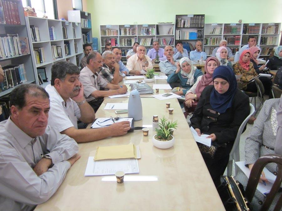 تربية قلقيلية تعقد اجتماعا تربويا لمديري ومديرات المدارس الاساسية