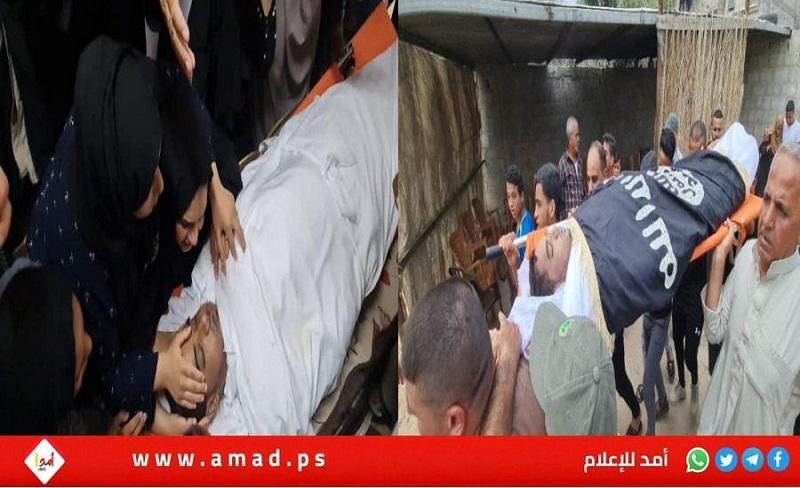 جماهير خانيونس تشيّع جثمان الشهيد "أنس انشاصي"- صور