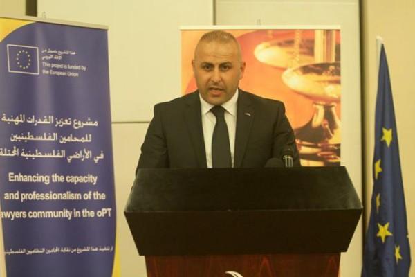 إنتخاب المحامي جواد عبيدات نقيبا للمحامين الفلسطينيين