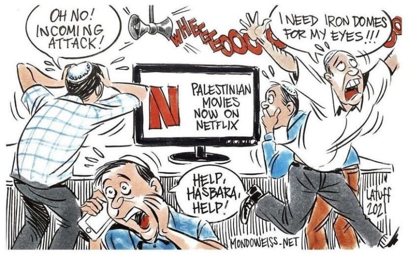 أفلام فلسطينية على نتفلكس ..والمتطرفين اليهود