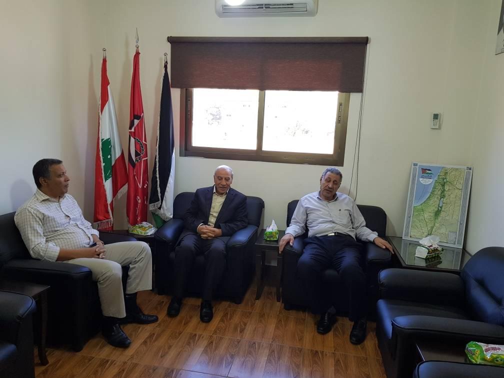 لبنان: الجبهة الديمقراطية تستقبل القيادة العامة وتعرض معها التطورات الفلسطينية