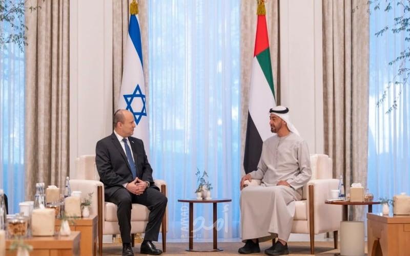 ولي عهد أبو ظبي قبل دعوة بينيت لزيارة إسرائيل..وصدور بيان مشترك