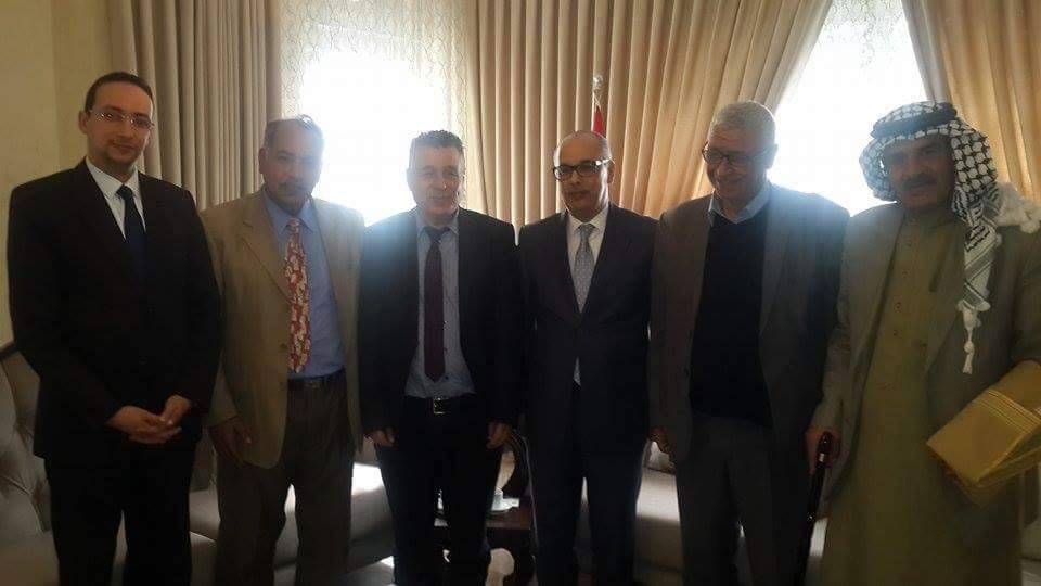 الشخصيات المستقلة تناقش مع السفير المغربي في رام الله دعم القضية الفلسطينية