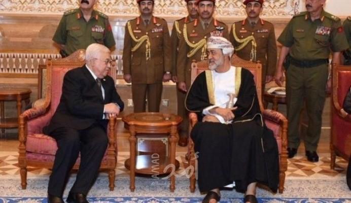تلفزيون فلسطين يحتج لدى نظيره العماني بسبب تجاهل زيارة عباس