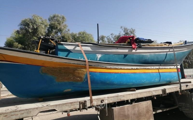 سلطات الاحتلال تسلم مراكب صيادين من غزة عقب مصادرتها