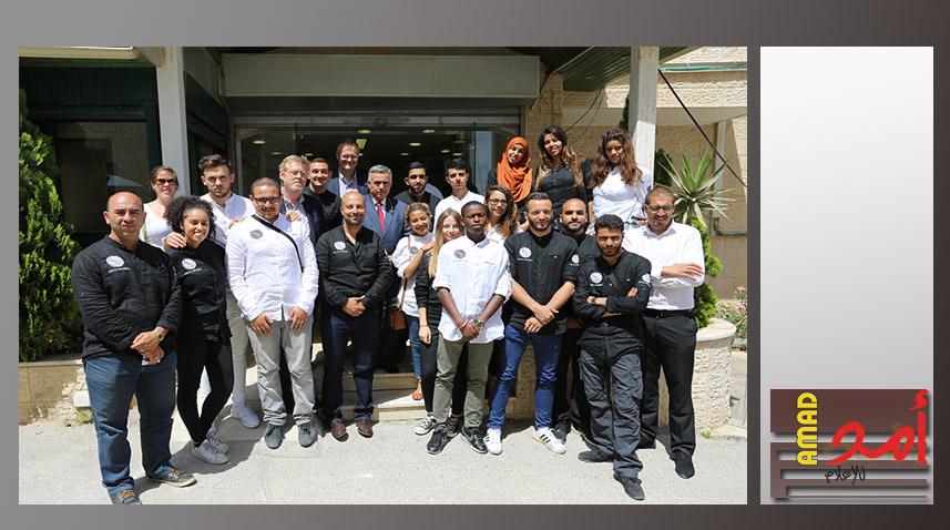 الأعرج يطلع وفد منظمة التطوير والنجاح البلجيكية على واقع الأوضاع في فلسطين