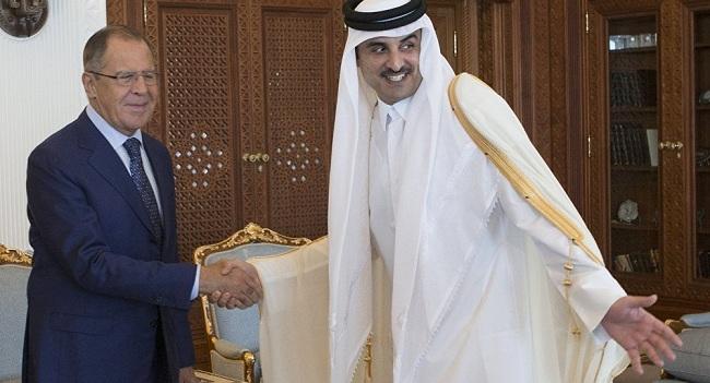 من الدوحة..لافروف: كل أزمات دول المنطقة يجب أن تحل عبر الحوار..وقطر ترحب بالموقف الروسي