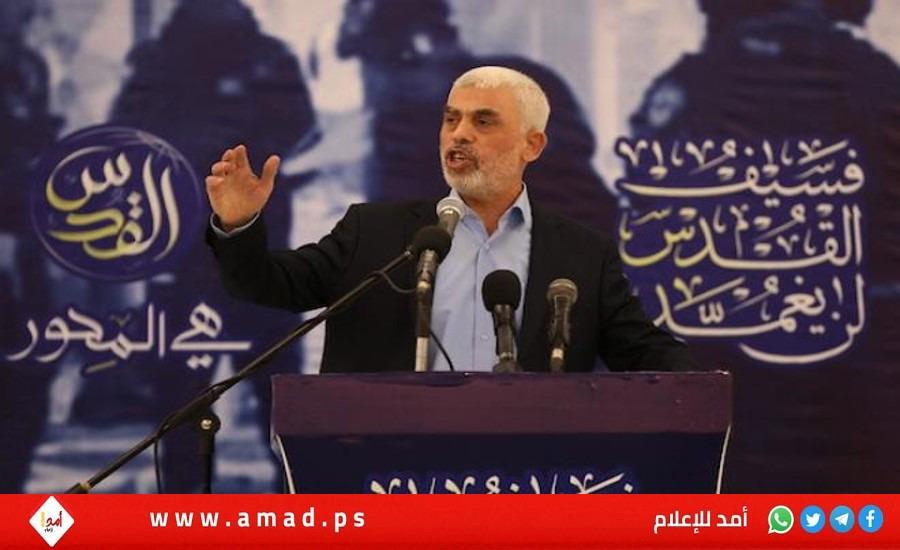 السنوار: المساس بالأقصى يعني حربًا دينية