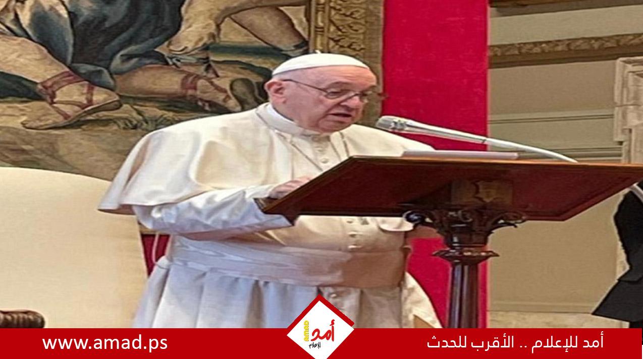 البابا فرنسيس: الحرب في حد ذاتها جريمة ضد الإنسانية