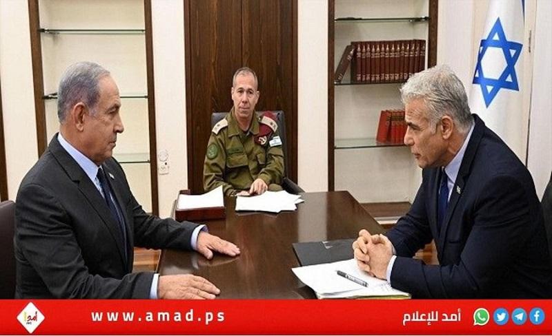 لابيد يبحث مع نتنياهو الاتفاق النووي الإيراني